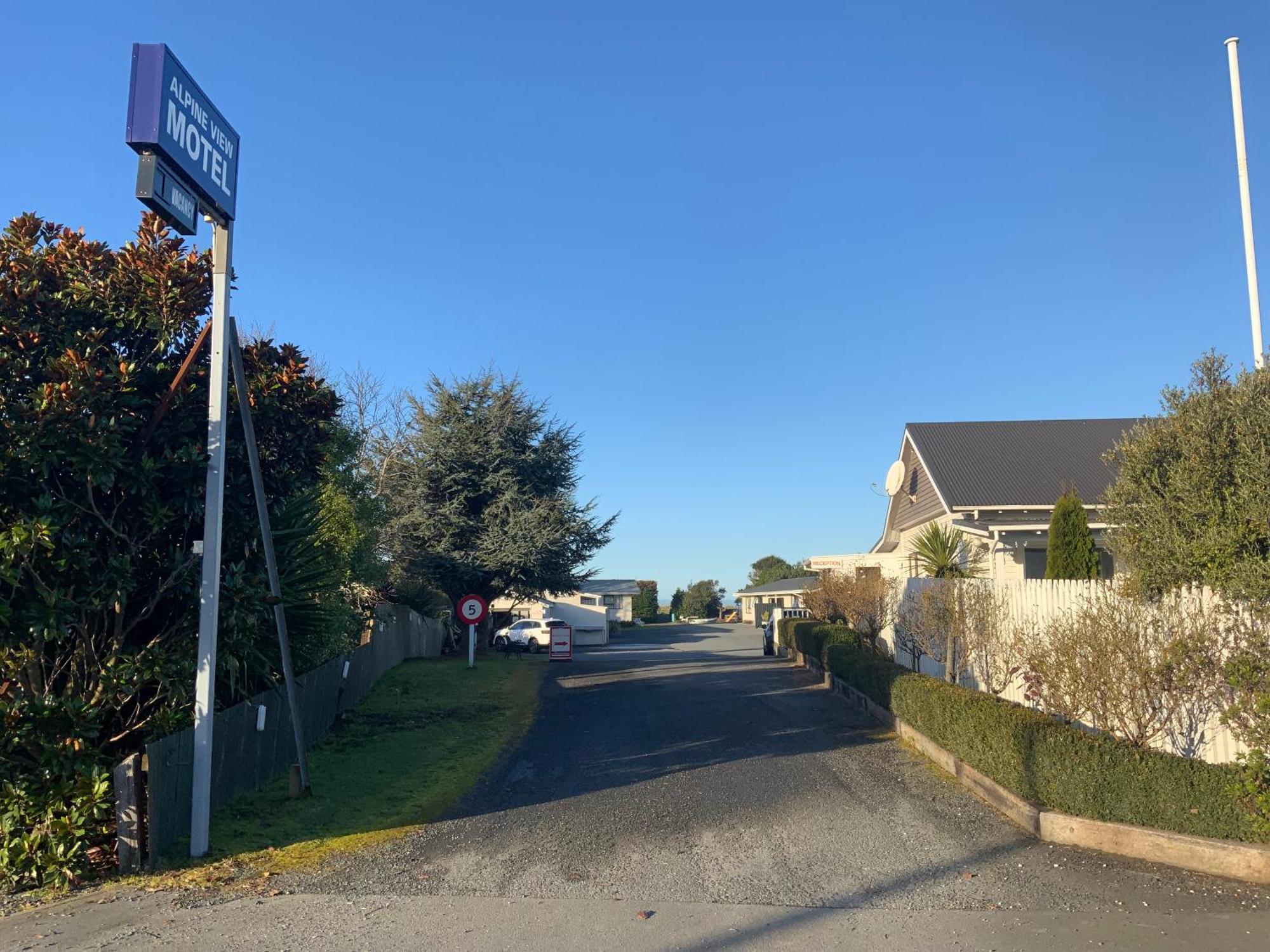 Alpine View Motel Kaikoura Exterior foto